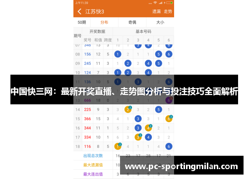 中国快三网：最新开奖直播、走势图分析与投注技巧全面解析